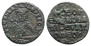 Leo VI (886-912). Æ 40 Nummi (25mm, 5.48g, ... 