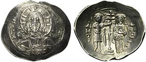 Alexius I (1081-1118). EL/AR Histamenon ... 