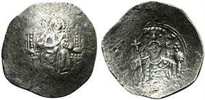 Alexius I (1081-1118). AR Aspron Trachy ... 