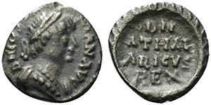 Ostrogoths, Athalaric (526-534). AR Quarter ... 