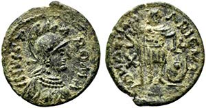 Ostrogoths, Athalaric (526-534). Æ 10 Nummi ... 