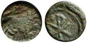 Vandals, c. 5th- 6th century. Æ (8.5mm, ... 