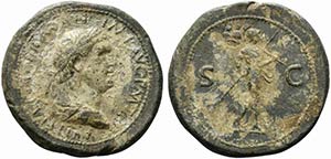 Paduan Medals. Vitellius (AD 69). Cast PB ... 