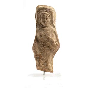 Babylonian clay plaque of Ishtar-Astarte; ... 