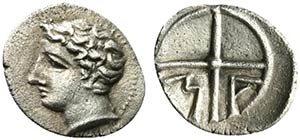 Gaul, Massalia, c. 200-121 BC. AR Obol ... 