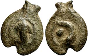 Umbria, Iguvium, c. 280-240 BC. Cast Uncia ... 