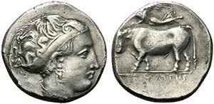 Southern Campania, Neapolis, c. 395-385 BC. ... 