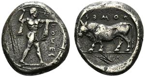 Northern Lucania, Poseidonia, c. 470-445 BC. ... 