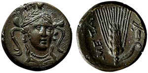 Southern Lucania, Metapontion, c. 300-250 ... 