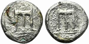 Bruttium, Kroton, c. 430-420 BC. Fourrèe ... 