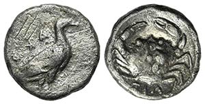 Sicily, Akragas, c. 450/46-439 BC. AR Litra ... 