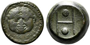 Sicily, Himera, c. 430-409 BC. Æ Hexas ... 