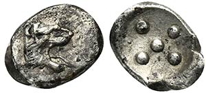 Sicily, Leontinoi, c. 475-470 BC. AR ... 