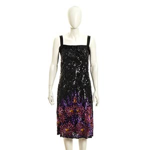 SEQUINED DRESS60sMulticolored sequined ... 