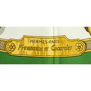 HERMES‘FRONTAUX ET COCARDES’ ... 