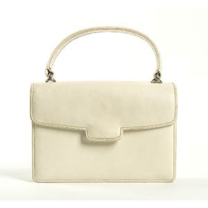 GUCCILEATHER BAG60sWhite leather bagGeneral ... 
