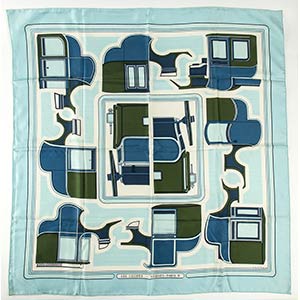 HERMES‘LES COUPES’ SCARF1970Silk scarf ... 