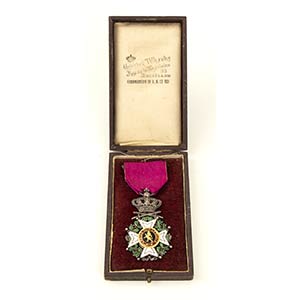 Order of Leopold, knight for military merits ... 