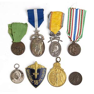 A lot of 7 medals and a divisional shieldA ... 