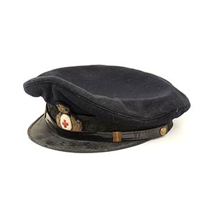 Peack cap for amedical service officerDark ... 
