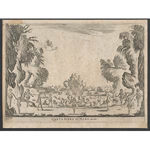 Stefano Della Bella (1610-1664)Quarta Scena ... 