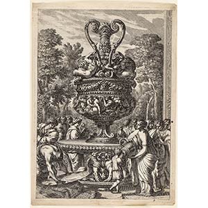 Jean Le Pautre (1618- 1682)Vases and ... 