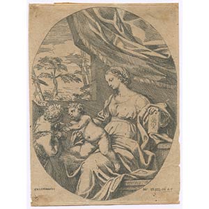Carlo Maratta (1625-1713)Madonna con Bambino ... 