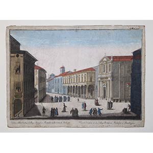 Panfili Pio (1723- 1812)Veduta della chiesa ... 