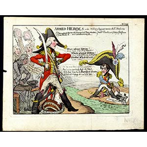 James Gillray (1756-1815)Armed HeroesEtching ... 