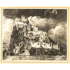 Umberto Prencipe (1879-1962) Il castello ... 