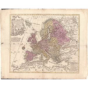 Tobias Conrad Lotter (1717-1777)Europa, ... 