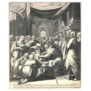 Egidio Sadeler (1560-1629)Circumcision of ... 