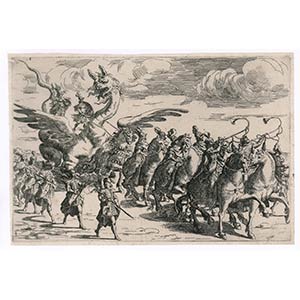 Jacques Callot (1592-1635)Procession with ... 