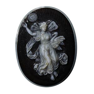 A postclassical two-layered agate cameo. ... 