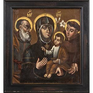 Madonna con Bambino, San Giuseppe e ... 