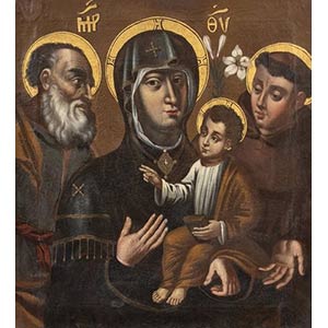Madonna con Bambino, San Giuseppe ... 