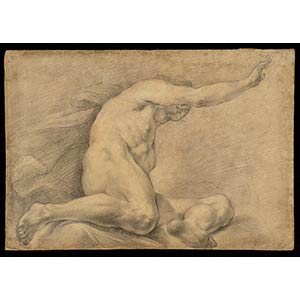 LOMBARD ARTIST, 17th CENTURYMale nude with ... 
