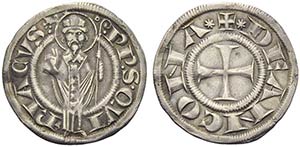 ANCONA. Repubblica (Sec. XIII-XIV). Grosso ... 