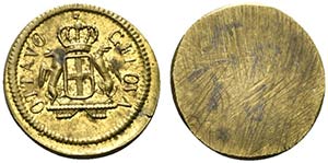 GENOVA. Peso Monetale Ottavo Genova (3.15 g ... 