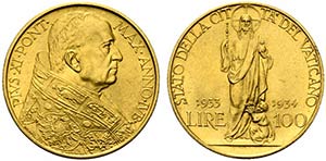ROMA. Pio XI (1929-1938). 100 lire ... 