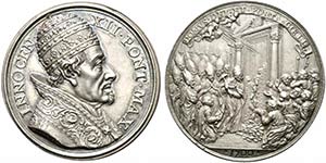 ROMA. Innocenzo XII (1691-1700). Medaglia ... 