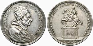 ROMA. Benedetto XIII (1724-1730). Medaglia ... 