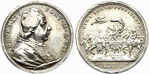 ROMA. Benedetto XIV (1740-1758). Medaglia ... 