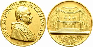 ROMA. Pio XI (1929-1938). medaglia anno XV ... 
