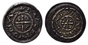 UNGHERIA. Geza I (1074-1077). Silbermunze ... 