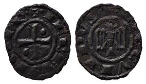 MESSINA. Corrado II (1254-1258). Mezzo ... 