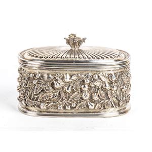 Italian sterling silver box - ... 