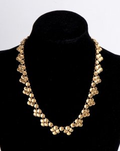 Gold necklace, mark of MARIO ... 