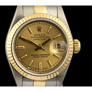 ROLEX DATEJUST gold and steel ... 