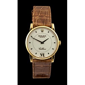 ROLEX CELLINI gold wristwatch, 200518k ... 